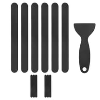 Uxcell 12 PCS Anti Slip Shower Stickers Black Bathtub Non-Slip Stickers for Safety