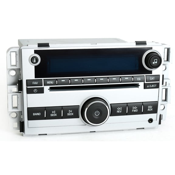 Restored Chevy Equinox 2007 Radio AM FM CD mp3 Player w Aux Input US8 15293276 UNLOCKED (Refurbished)