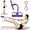 Purple, variant on 2025 New 21 Fitness Resistance Bands-4 Tube Pedal Ankle Puller, Stretch Bands for Exercise Sit Up Exercise Equipment, Workout Equipment for Women Men