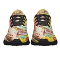 thumbnail image 5 of Pig Sunflower Barn God Says You Are Shoes Sneakers for Women Men Black Size 11.5, 5 of 7
