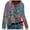 Red, variant on IROINNID Savings Womens Long Sleeve V-Neck Shirts Plus Size Lounge Loose Printed Tops Blouse,Purple