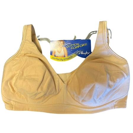 

Full Figure All-Over Support Cotton No-Wire Bra Style T644