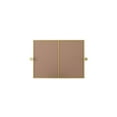 thumbnail image 2 of Elegant Kitchen and Bath Amoura 24X32 Pivot Mirror In Brass, 2 of 15