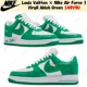 thumbnail image 1 of Louis Vuitton × Ni&ke Air Force 1 Virgil Abloh Green 1A9V9U Men's Size, 1 of 6