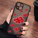 thumbnail image 3 of Funda de teléfono de Anime Akatsukis Itachis para iPhone 15 14 13 12 11 Mini Pro Max X XR 7 8 Plus n-narutos, funda trasera transparente mate, 3 of 5