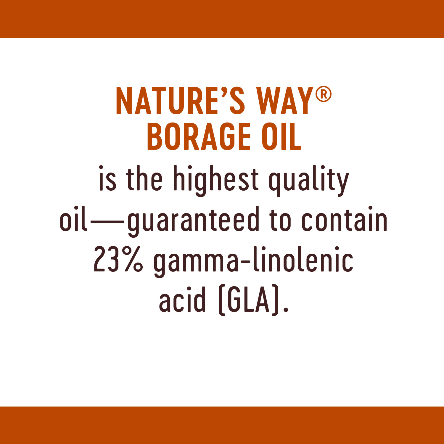 Nature's Way Borage, Cold Pressed Oil 1300mg, 60 Softgels