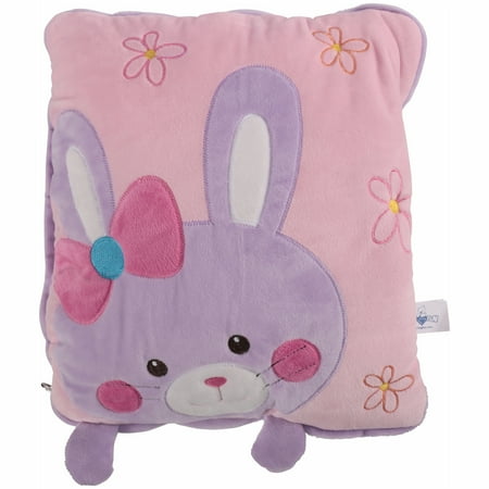 HugFun Super Soft Baby Blanket & Cozy Cushion 2 in 1 Gift Set