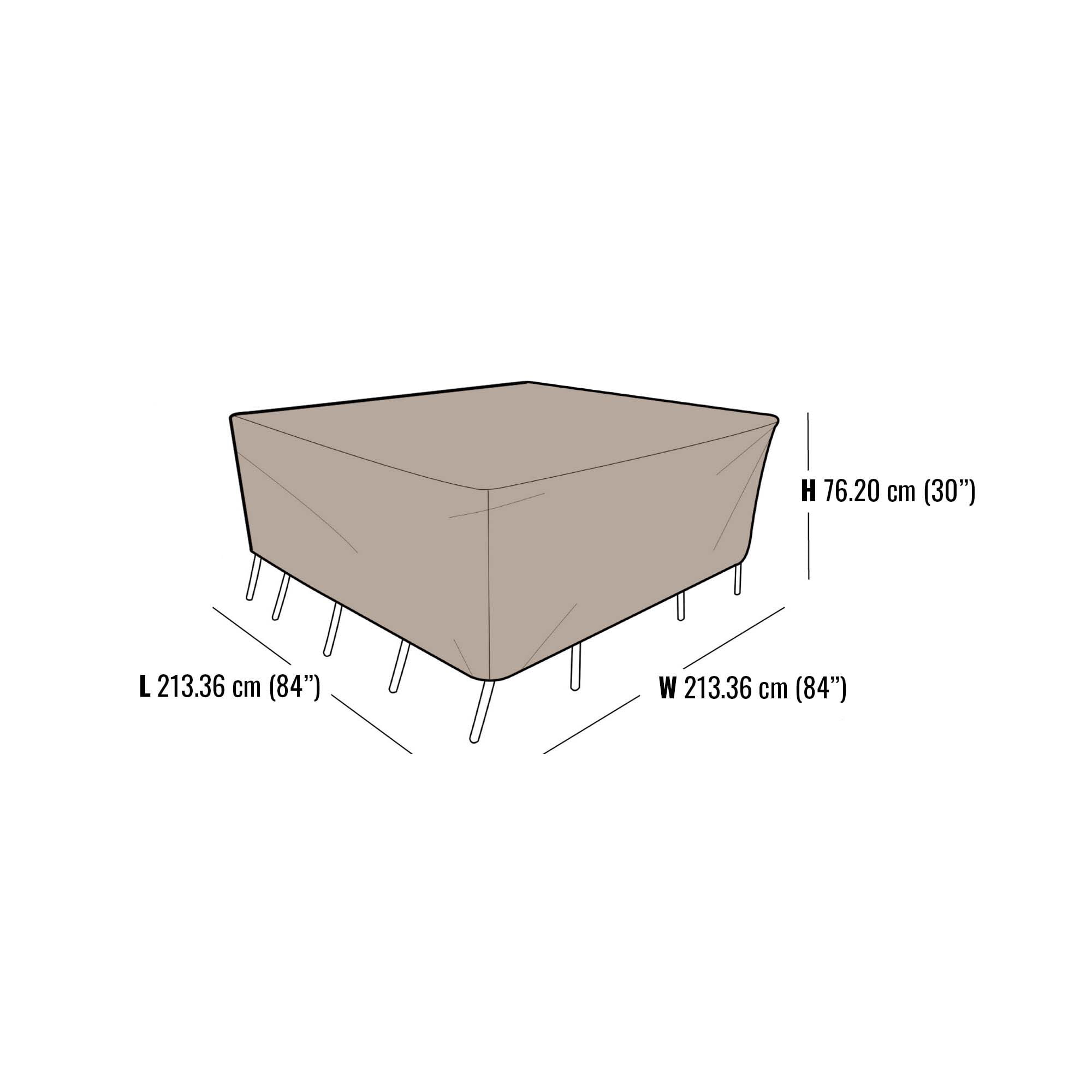 Square Patio Set Furniture Cover