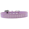 thumbnail image 7 of Dog, Puppy  Pet Fashion Collar, "Two Row Light Pink Crystal Rimsets", 7 of 7