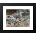thumbnail image 2 of John Singer Sargent 14x12 Black Modern Framed Museum Art Print Titled - An Artist at His Easel (1914), 2 of 5