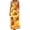 Orange, variant on Summer Nightgown Maxi Dress for Women Sleeveless Spaghetti Strap Cami Backless Tie Floral Flowy Casual Pj Long Dreses Sleepwear (Avail for Plus Size)