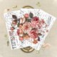 thumbnail image 2 of 3 piezas de calcomanías autoadhesivas para muebles con diseño de rosas vintage, 6x12 pulgadas, con texto y flores., 2 of 9