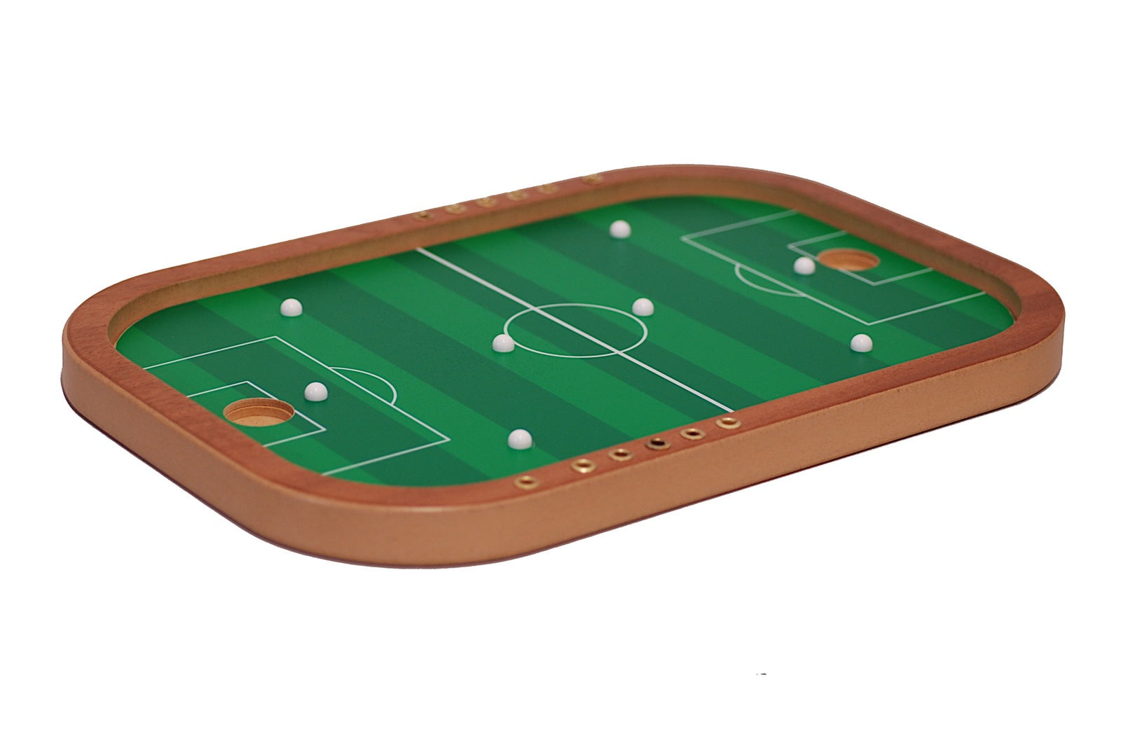 その他 Penny Soccer Large Wooden Game Penny Soccer Handcrafted Board Game from Across the Board
