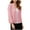 savings tops#01_Pink, variant on Women's Classic 3/4 Sleeve Open Front Crop Cardigan Sweater Ice Silk Knit Short Shrugs Jacket