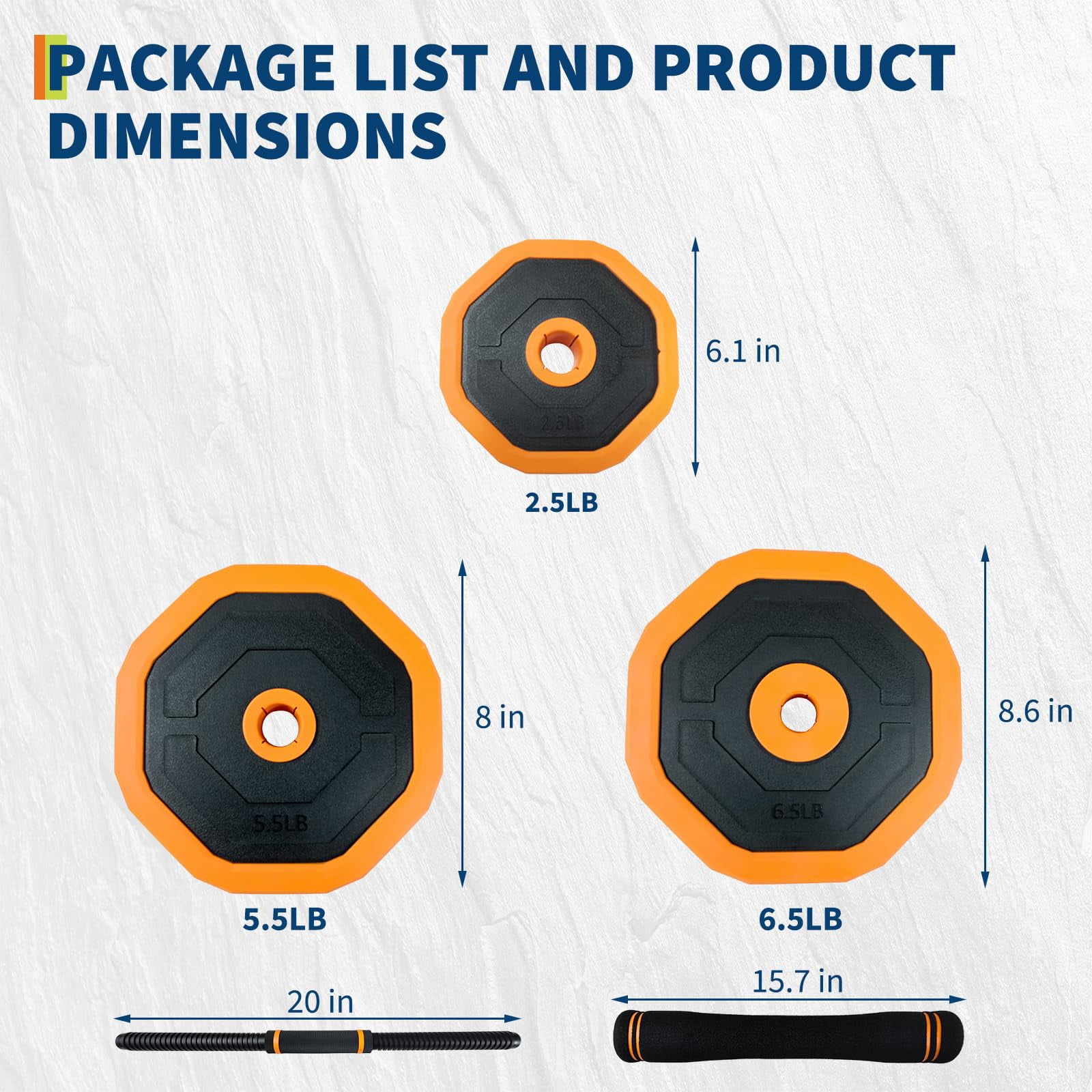 Accreate 4-In-1 Adjustable Dumbbell Set (44/66/88LB) - Convertible to Barbell, Kettlebell & Push Up Stands, Home Gym Equipment for Men & Women, Space Saving Weights with PVC Coating