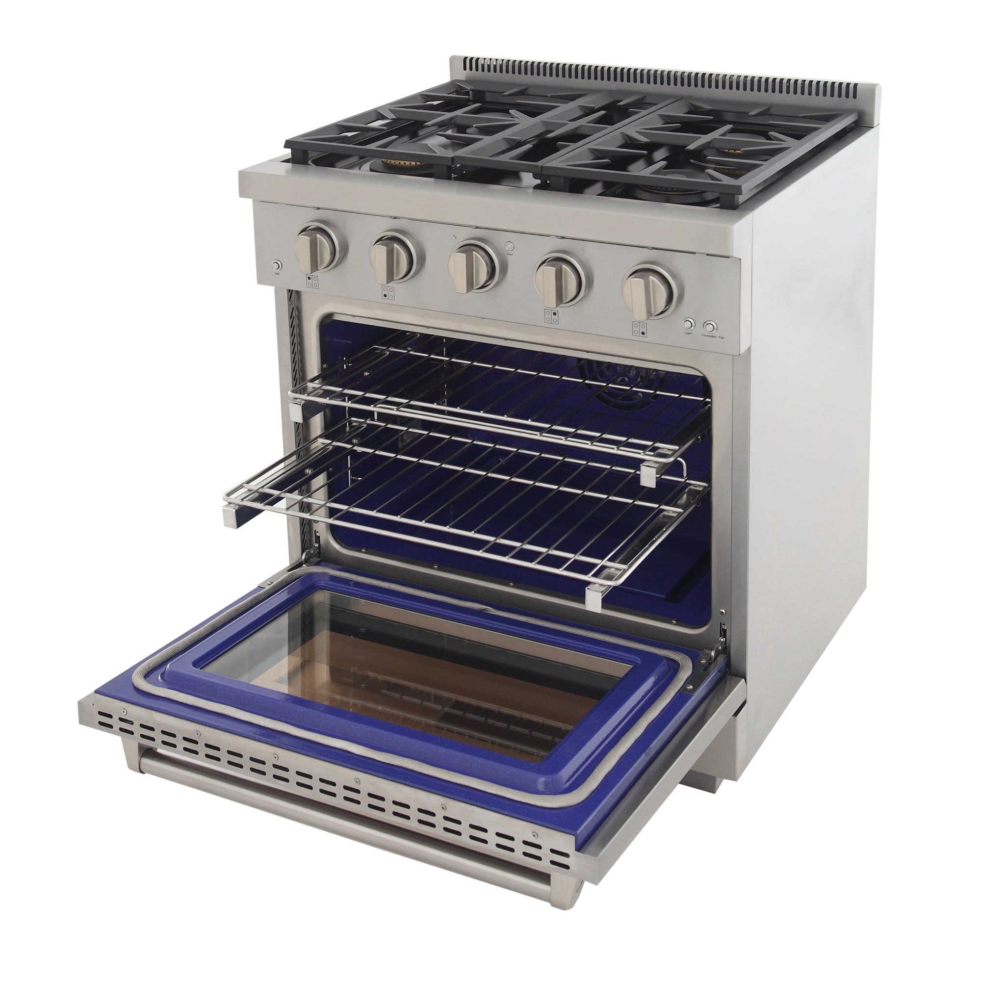 Professional 30-in Propane Gas Range in Stainless Steel with True Simmer Burners