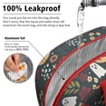 thumbnail image 5 of Lunch Bag Lunch Box for Women Reusable Insulated Lunch Cooler Bags,Large Capacity for Work Travel Picnic,Water-Resistant Halloween Lunch Tote Bag Gifts for Woman Mom Red, 5 of 6