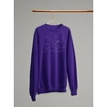 thumbnail image 3 of Aesthetic Big Dipper Art Sweatshirt Women -Image by Shutterstock, Female XX-Large, 3 of 4