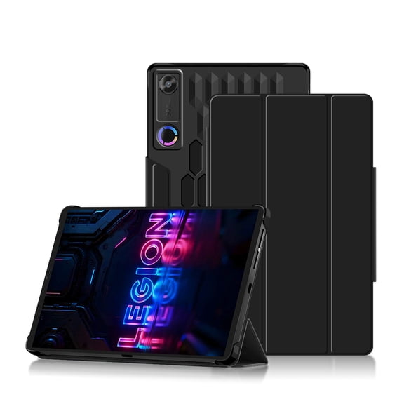 Magnetic Case for Legion Y700 5th Gen Tablet, Smart Wake Sleep PU Leather Cover Detachable Gaming Movie Stand Protective Case , Lightweight