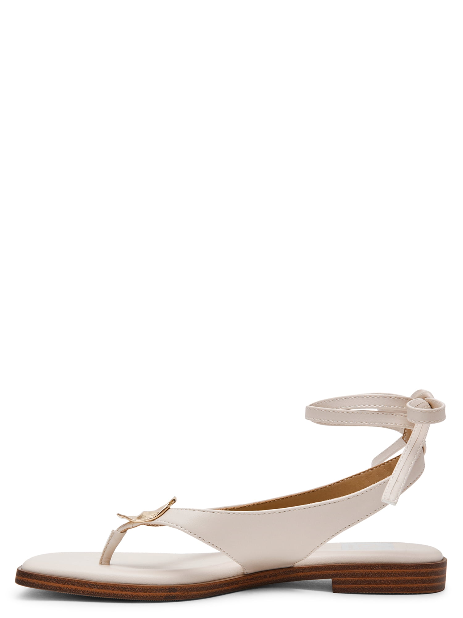 DV Dolce Vita Women's Markly Thong Sandal with Ankle Wrap