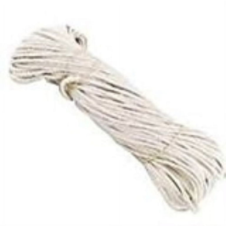 The Cordage Source 7/32 in. D X 200 ft. L White Braided Polyester Clothesline Rope The Cordage Source 7/32 in. D X 200 ft. L White Braided Polyester Clothesline Rope