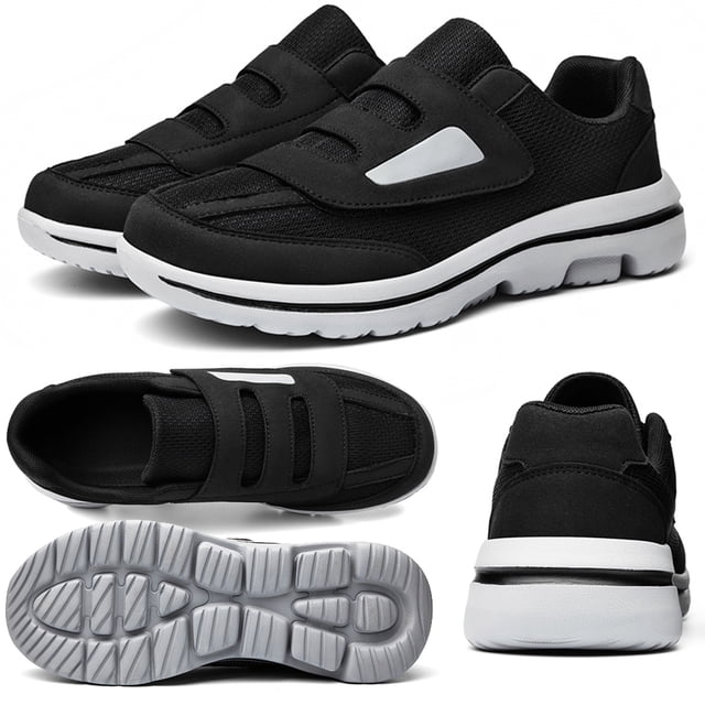 Zapatos Diabéticos Ortopédicos Deslizados Sin Deslizamiento para Pies Inflamados (41)