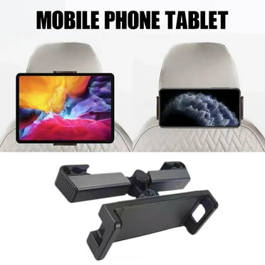 Car Headrest Tablet Holder, Adjustable Car Mount for ipad, cell phone |Car Holder Back Seat Travel Accessories Car Tablet Holder Mount Road Trip Essentials for Kids