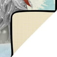 thumbnail image 4 of Merry Christmas Door Mat Gnome Winter Snowflake Doormats Washable Floor Mat Home Decor Non-Slip Carpets Area Rug for Kitchen Living Bedroom Indoor Outdoors Use 23.6 x 15.7 Inch, 4 of 6