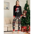 thumbnail image 3 of Pijamas a juego para toda la familia, recién llegados, 2025, estampado de letras, Feliz Navidad, pijamas para padre, madre, niños, mono para bebé, ropa para perros, 3 of 5