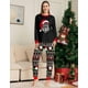 thumbnail image 3 of Pijamas a juego para toda la familia, recién llegados, 2025, estampado de letras, Feliz Navidad, pijamas para padre, madre, niños, mono para bebé, ropa para perros, 3 of 5
