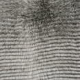 thumbnail image 3 of SAFAVIEH Wavy Luxe Solid Plush Fur Pillow, Grey, 3 of 3