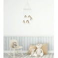thumbnail image 3 of Ruth + Wilde Macrame Rainbow Nursery Mobile for Baby's Room Decoration,Rust Burgundy,Blush Pink,Tan, 3 of 7
