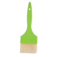 thumbnail image 4 of Professional Flat Paint Brush for Acrylic 3Inch Width Plastic Handle Green, 4 of 4