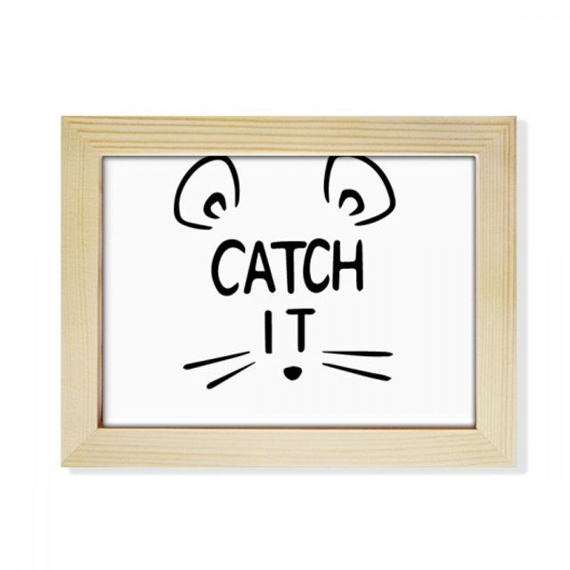 Catch IT Mouse Face DIY Design Desktop Photo Frame Picture Art Decoration Painting 6x8 inch