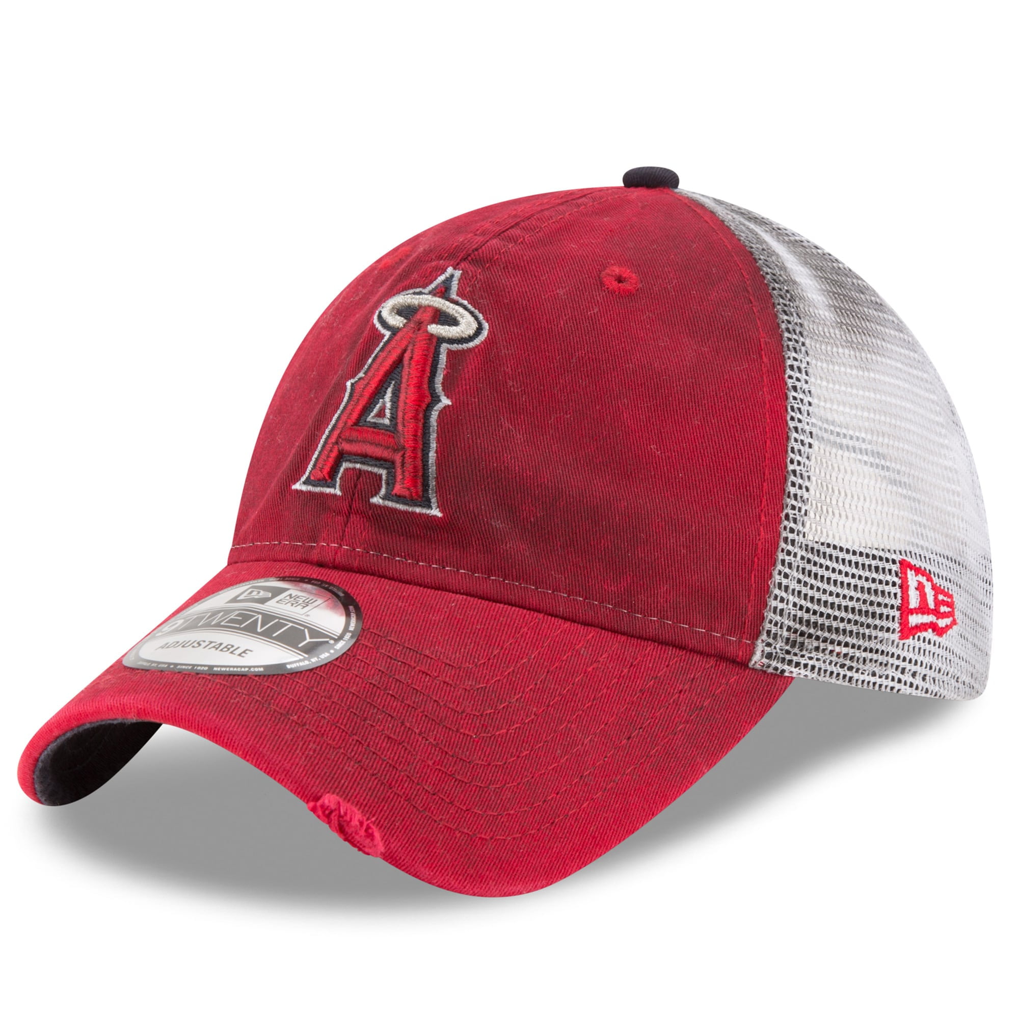 Custom New Era 9Twenty Burgundy LA Dodgers Free Shipping Adjustable Strapback