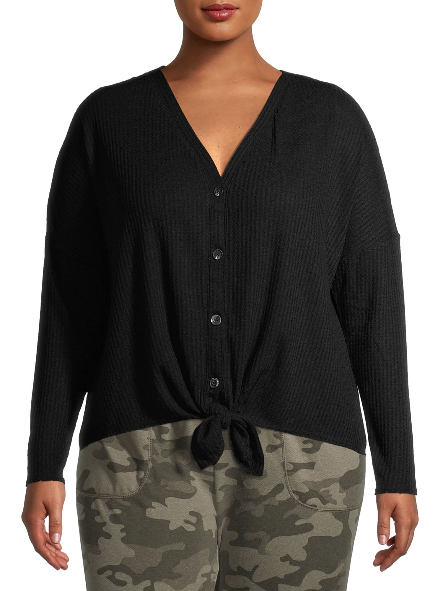 tie front top tie front top