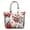Abstract, variant on Colorful Dots Print Travel Tote Fun Fashionable Weekender Bag Featuring Polka Dot Texture, Lightweight, Large Capacity for Women on the Go