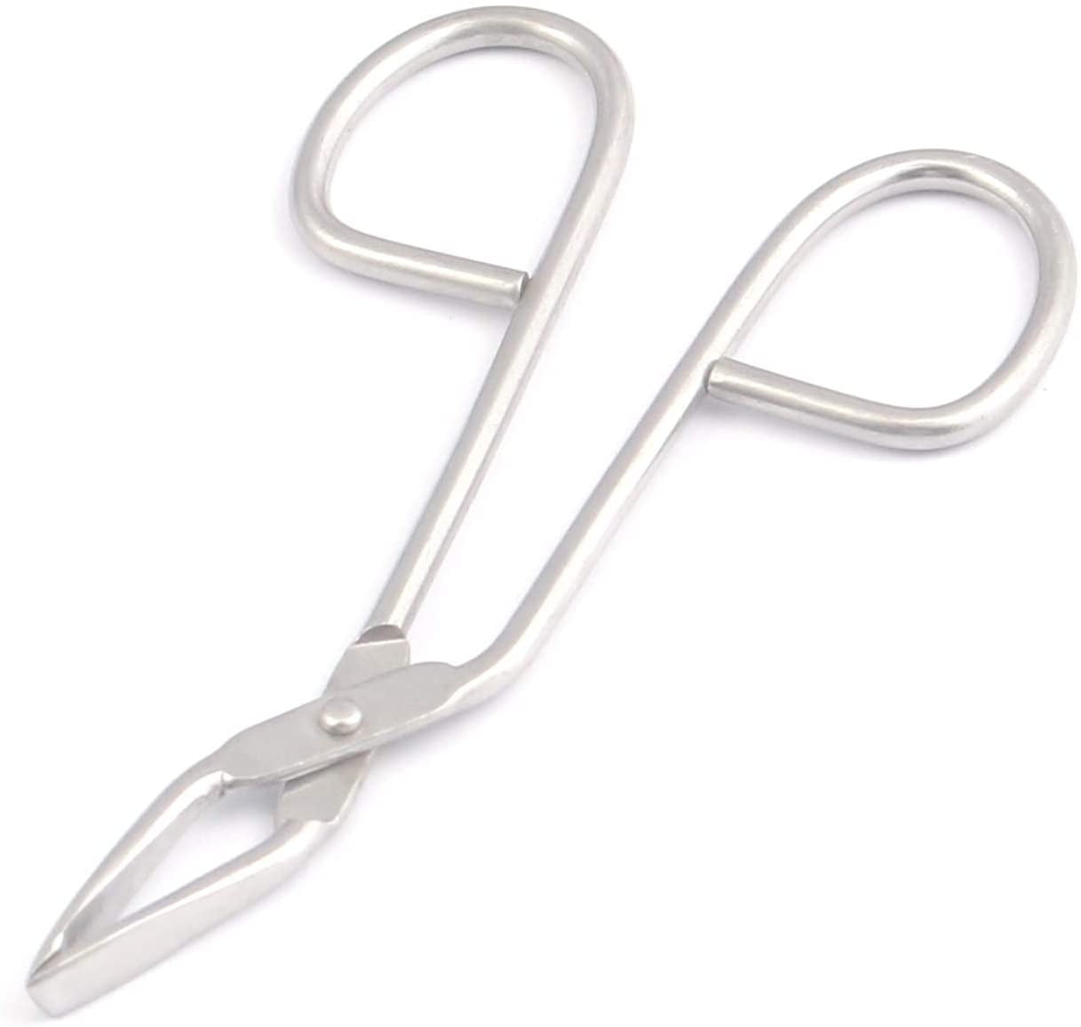 Ddp Professional Scissor Handle Tweezers Stainless Steel Shape Tool 'eyebrow Nose Hair Clip Tweezer Remover for Lady Women