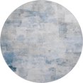 thumbnail image 2 of Addison Rugs Mayfield Premium Machine Washable Transitional Abstract Denim Round Rug, 8' x 8', 2 of 6