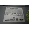 thumbnail image 5 of 2007-2010 Hyundai Elantra Radio Stereo Cd Player 96160-2H5309Y, 5 of 6