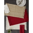 thumbnail image 3 of Juego de manteles individuales DII Variegated Tabletop Collection Tango Red, 3 of 7