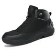 thumbnail image 6 of Men's and women's all-season motorcycle riding boots and motorcycle shoes,Black,45, 6 of 16