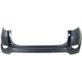 thumbnail image 4 of CAPA For 16-18 Tucson Rear Upper Bumper Cover Assy with Park Assist Sensor Holes, 4 of 5