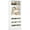 White, variant on Homieasy Space-Saving Modular Closet Organizer System with 4 Drawers & Adjustable Shelves - Wood Storage Cabinet for Bedroom/Entryway, Easy Assembly Tall Wardrobe Unit in White Finish