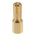 thumbnail image 1 of Nuevos conectores de enchufe chapados en oro macho Banana 5,0, gancho electrónico de batería Rc, 1 of 2