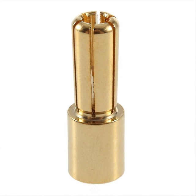 Nuevos conectores de enchufe chapados en oro macho Banana 5,0, gancho electrónico de batería Rc
