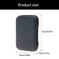 thumbnail image 5 of Shockproof Storage Box for R36S Handheld Game Console Bag Hard Pouch Bag Scratchproof Travel Carrying Case, 5 of 10