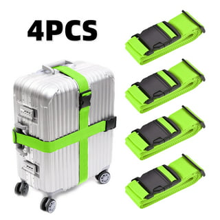 Luggage Straps.Luggage Connector. Straps for Suitcase Heavy Duty Adjustable  Suitcase Belt Travel Attachment Travel Accessories for Connecting Your