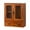 Brown, variant on FashionCha Jewelry Organizer Retro Storage Cabinet Wood Storage Holder Vintage Mini Perfume Brown