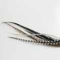thumbnail image 2 of Seven Feathers 7-10 Beautiful (Thin & Long) Salt & Pepper Remix Feathers for Hair Extension, 2 of 5